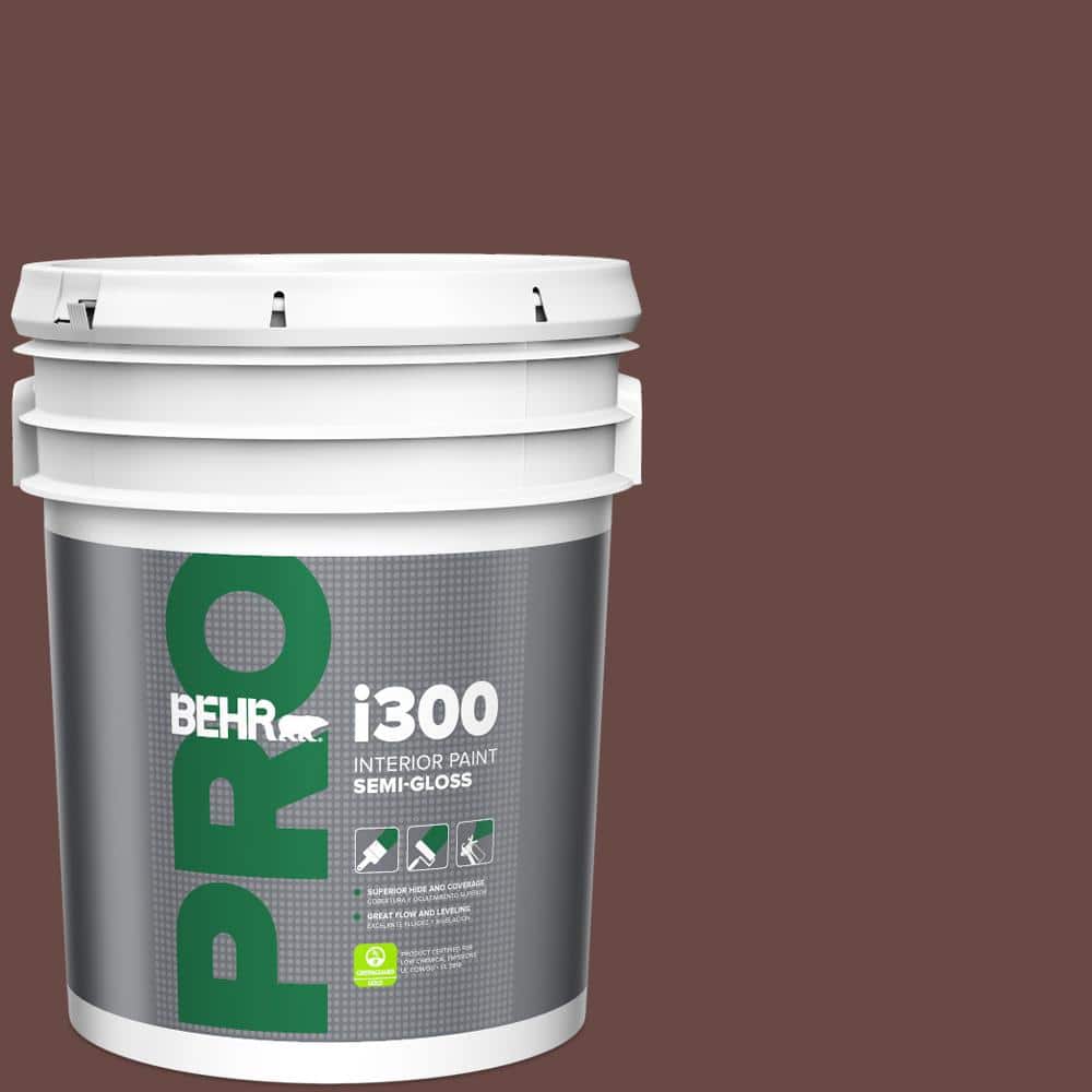 BEHR PRO 5 gal. #700B-7 Wild Manzanita Semi-Gloss Interior Paint
