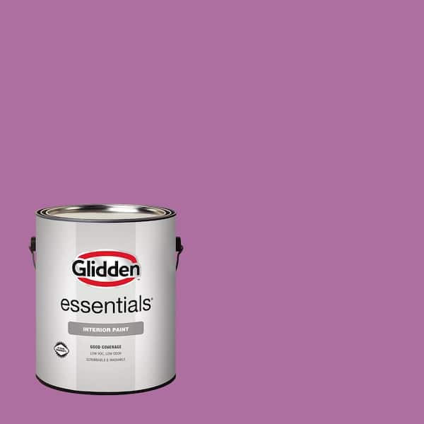 Glidden Essentials 1 gal. PPG1251-6 Mulberry Bush Eggshell Interior Paint
