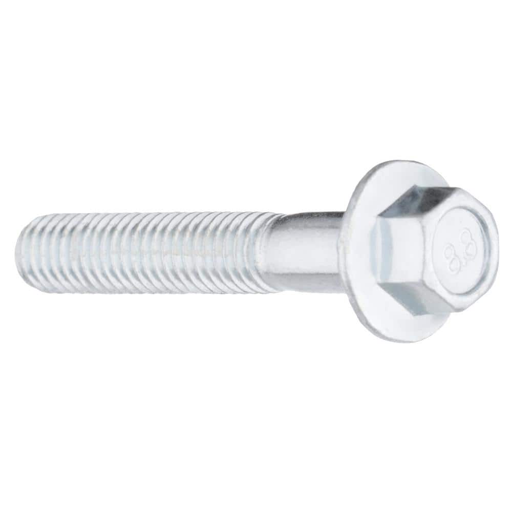 Everbilt M6-1.0 x 35 mm Zinc-Plated Steel Flange Bolt (2 per Bag) (3)