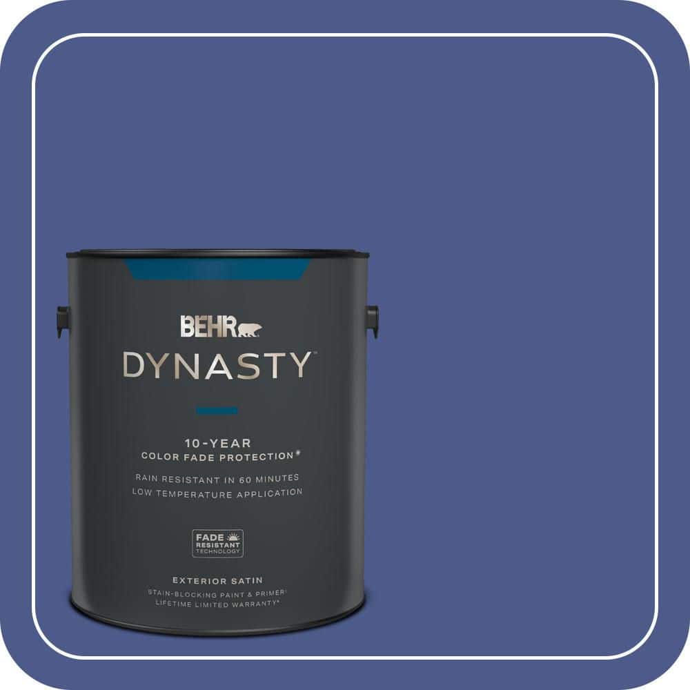 BEHR DYNASTY 1 gal. #S-G-610 Gem Satin Enamel Exterior Stain-Blocking Paint & Primer
