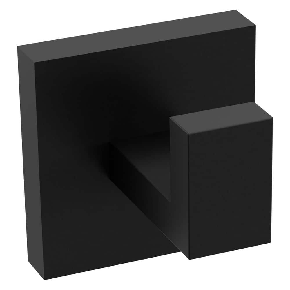 ZLINE Kitchen and Bath Palisades J-Hook Towel Hook in Matte Black (1)