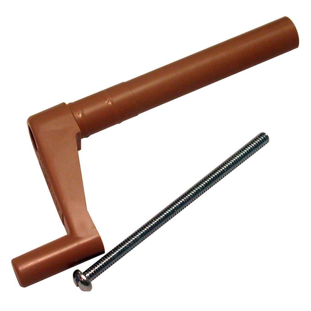 Barton Kramer 3 in. Beige Plastic Mobile Home Awning Window Operator