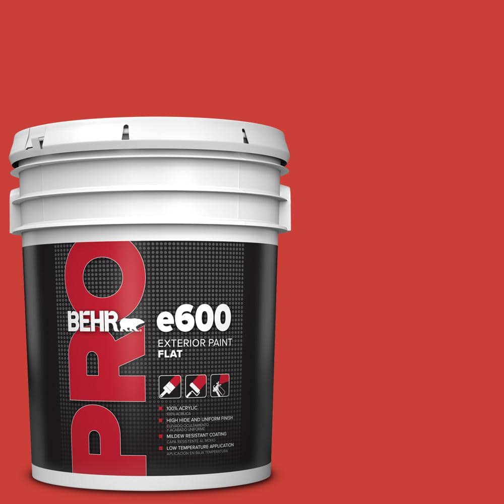 BEHR PRO 5 gal. #P170-7 100 Mph Flat Exterior Paint
