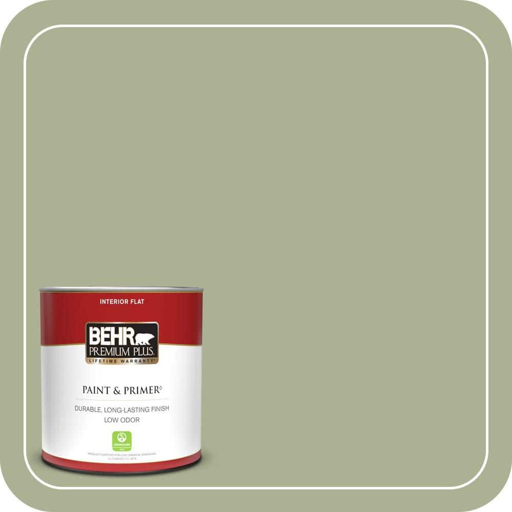BEHR PREMIUM PLUS #PPU10-06 Spring Walk Flat Low Odor & Primer