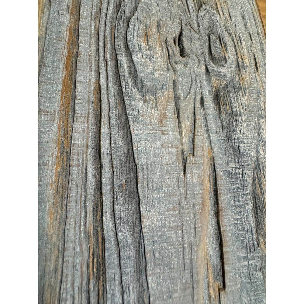 Easy Planking 3/8 in. x 5 in. x 4 ft. Graywash Weathered Barn Wood Boards (10 sq. 6- Pack) (3)