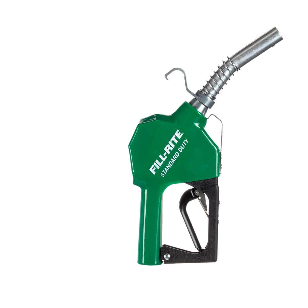 FILL-RITE SDN075GAN 3/4" 3-14.5 GPM (11-55 LPM) Automatic Diesel Fuel Nozzle with Hook (Green) (2)