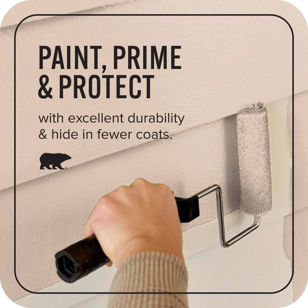 BEHR ULTRA 1 qt. #S220-2 Artisan Tea Satin Enamel Exterior Paint & Primer (3)