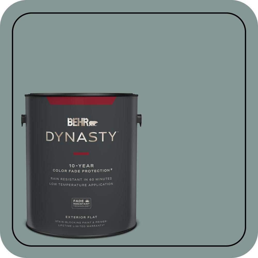 BEHR DYNASTY 1 gal. #T18-15 In The Moment Flat Exterior Stain-Blocking Paint & Primer