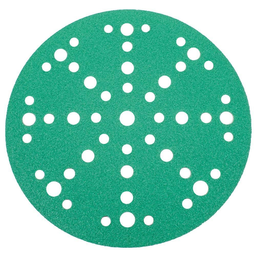 Unbranded Green 6 in. Sanding Disc 400 Grit (25-Pack)