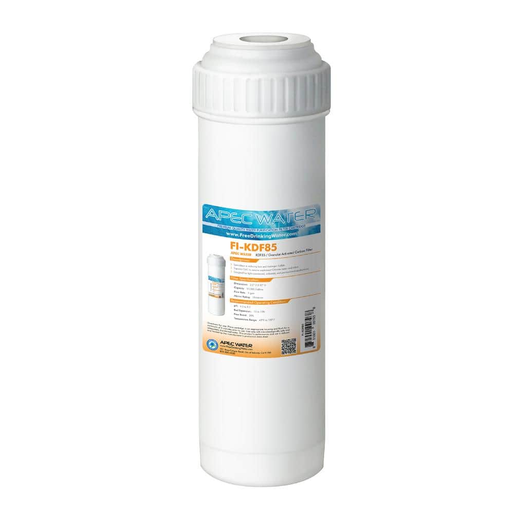 APEC Water Systems 10 in. Iron and Hydrogen Sulfide Removal GAC Water Filter Cartridge (1)