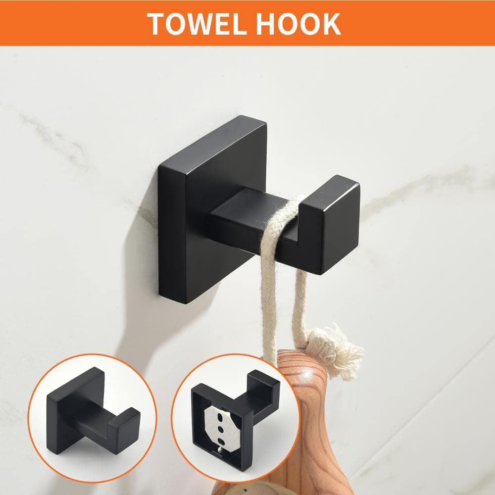 Miscool Avex 5-Piece Bath Hardware Set (3)