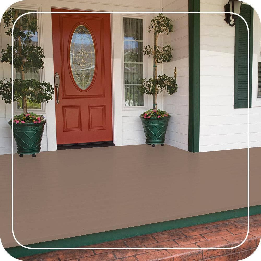 BEHR PREMIUM #BNC-13 Low-Lustre Enamel Interior/Exterior Porch and Patio Floor Paint (2)