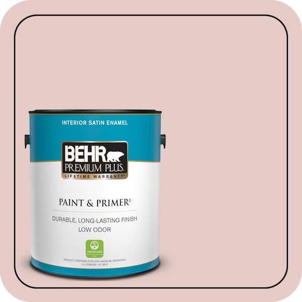 BEHR PREMIUM PLUS #170E-2 Blush Beige Enamel Low Odor & Primer (3)
