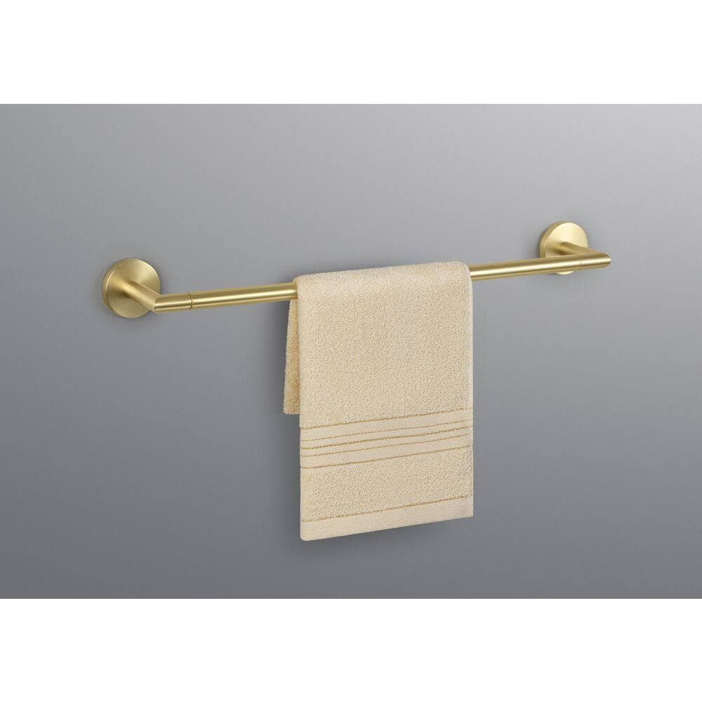 Paradise Bathworks Arcadia Wall Mounted Towel Bar-Satin Brass (4)