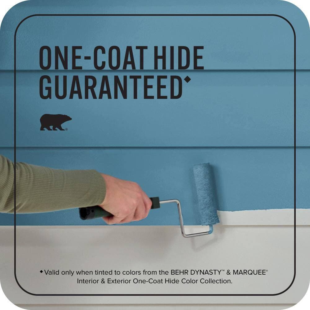 BEHR MARQUEE 5 gal. #S490-5 Jay Bird Flat Exterior Paint & Primer (3)