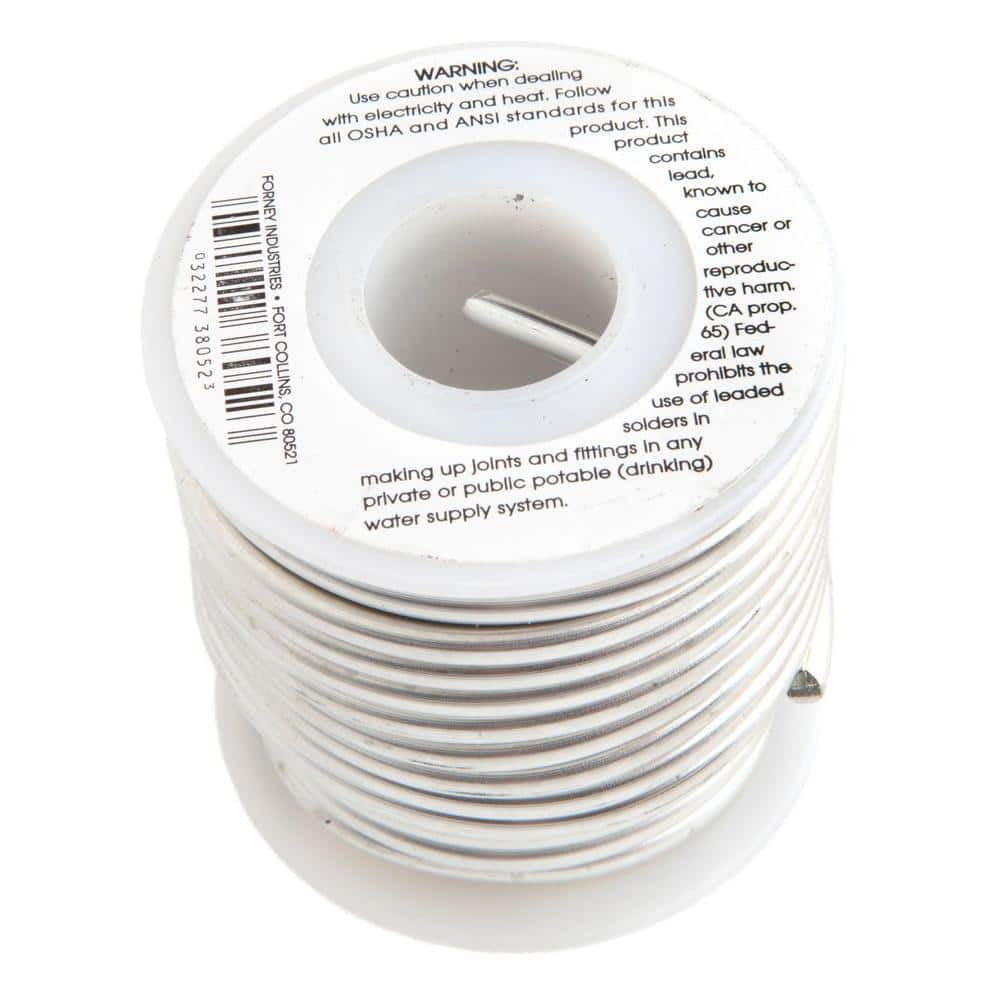 Forney 1/8 in. 1 lb. Lead Free Solder Solid Flo Temp (3)