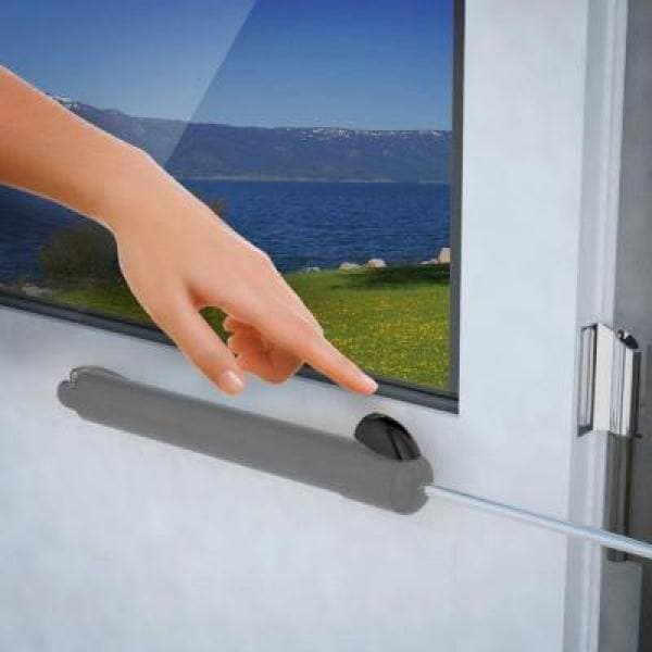 Greenstar Touch'n Hold Smooth Dual Kit (Green) - Heavy Duty Pneumatic Door Closer For Storm, Screen and Security Doors (2)