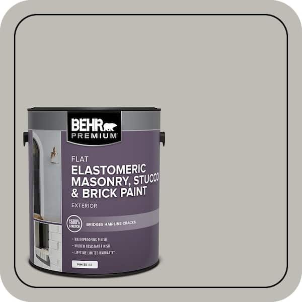 BEHR PREMIUM 1 gal. #MS-80 Granite Elastomeric Masonry, Stucco and Brick Exterior Paint (2)