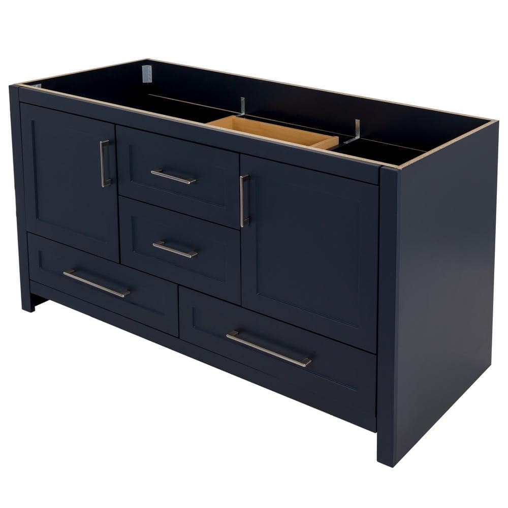 Home Decorators Collection Craye W 22 in. D 34 in. H Freestanding Bath Vanity Cabinet without Top (4)