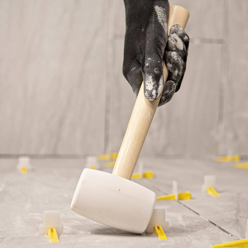 QEP 16 oz. White Rubber Tile Tapping Mallet (2)