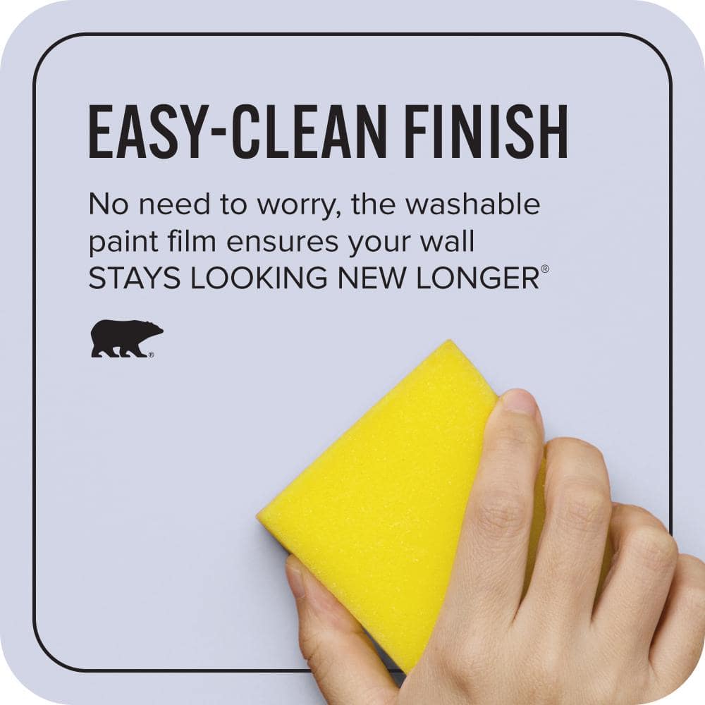 BEHR ULTRA 1 gal. #T12-17 Violet Water Extra Durable Eggshell Enamel Interior Paint & Primer (4)
