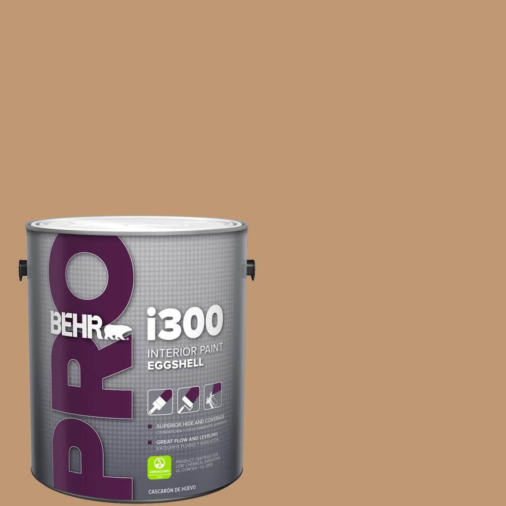 BEHR PRO 1 gal. #270F-5 Wilmington Tan Eggshell Interior Paint