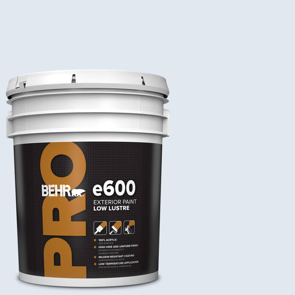 BEHR PRO 5 gal. #M540-1 Bellflower Blue Low Luster Exterior Paint