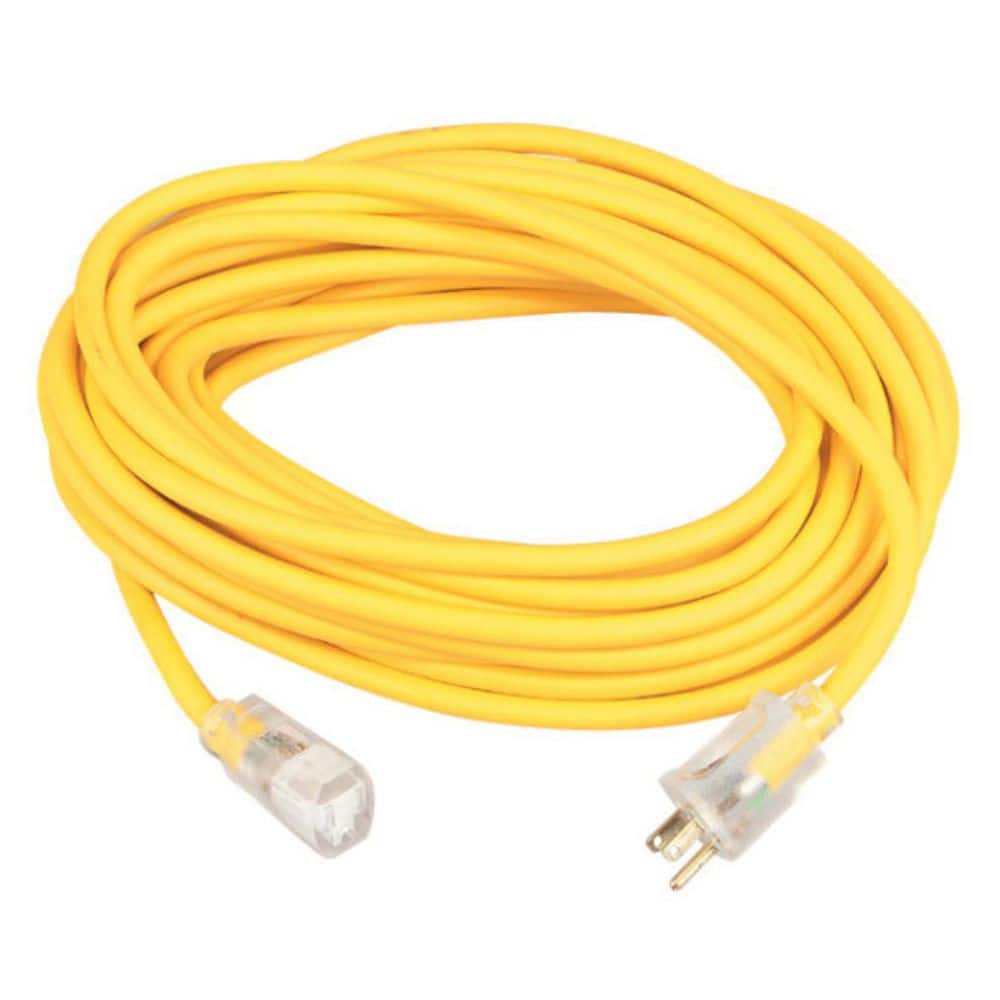 Southwire 50 ft. 16/3 SJEOOW Yellow Polar/Solar Standard Extension Cord (1)