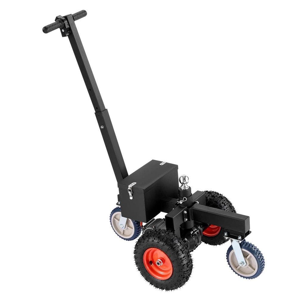 SKYSHALO 3600 lbs. Capacity Electric Trailer Dolly, 600 lbs. Tongue, 800W Motor, 2 & 1‑7/8 in. Hitch Balls for RV/Boat, 24V (1)