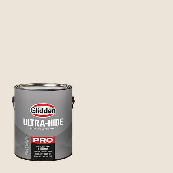 Glidden Ultra-Hide 1 gal. PPG14-15 French Cream Ultra Flat Interior Paint (2)