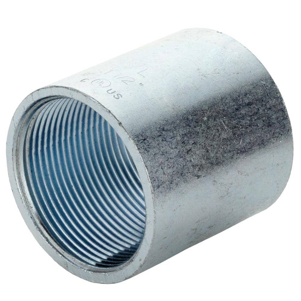 Commercial Electric 1-1/2 in. Rigid Metal Conduit (RMC) Threaded Coupling (2)