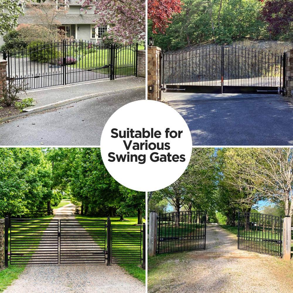 ALEKO Smart Dual Swing Gate Operator - GG1300U/AS1300 AC/DC - ETL Certified - Accessory Kit ACC5 (2)