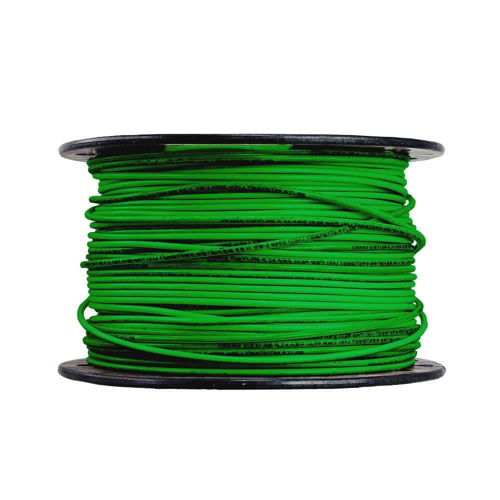 Cerrowire 500 ft. 14 Gauge Green Stranded Copper THHN Wire (4)