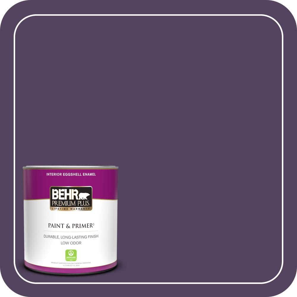 BEHR PREMIUM PLUS #S-H-670 Plum Enamel & Primer Color Sample