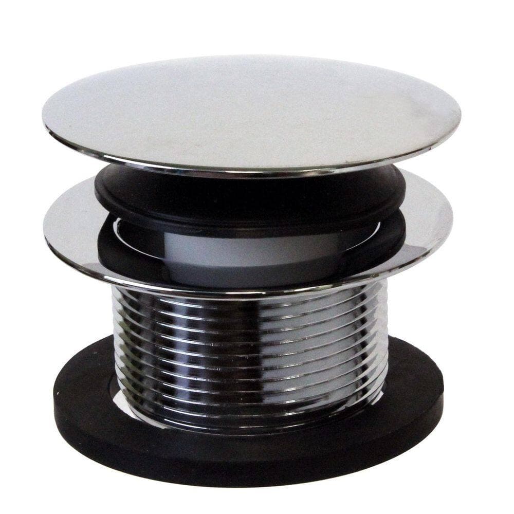 Westbrass Tip-Toe Drain Low Profile Sch. 40 PVC Tub Waste Tiptoe Drain and Linear Overflow (2)