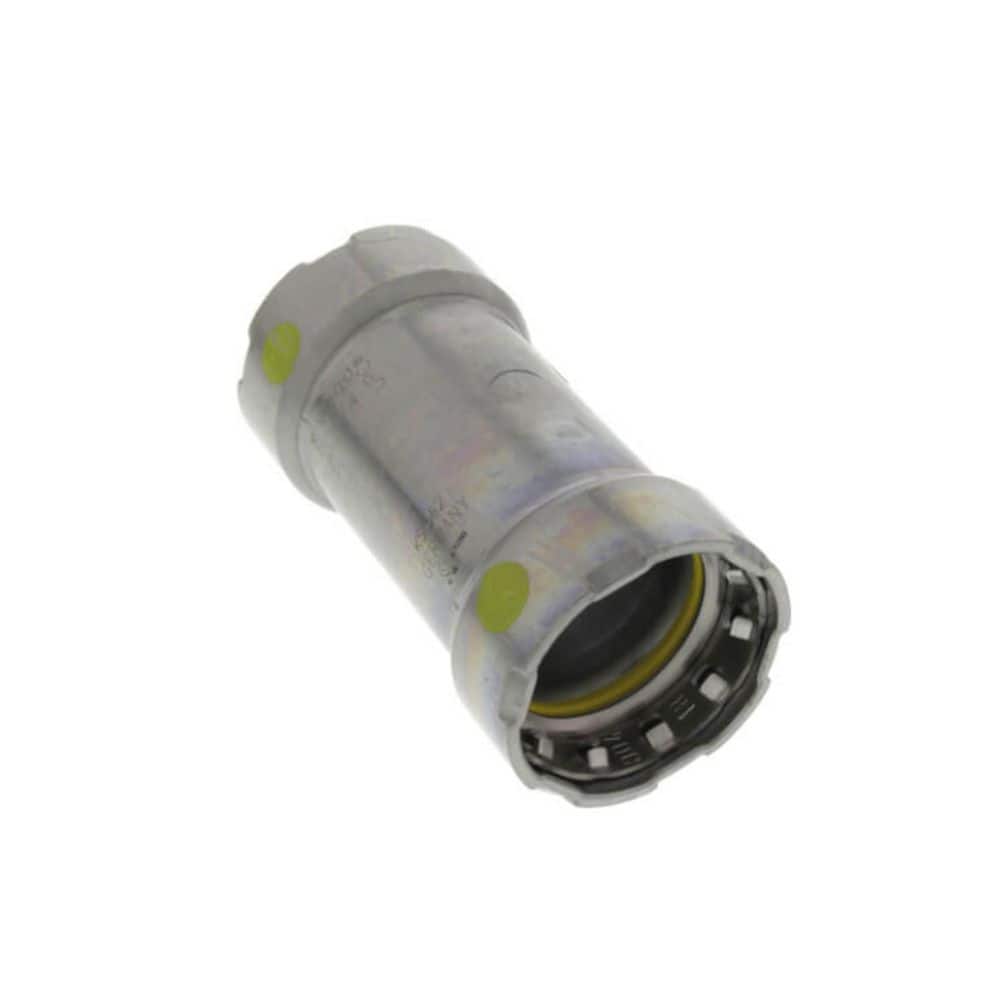 Viega MegaPressG 3/4 in. Press Carbon Steel Coupling No Stop (Gas Only) (3)