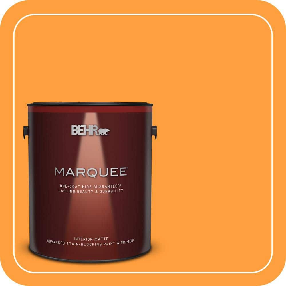 BEHR MARQUEE 1 gal. #S-G-300 Hawaiian Passion Matte Interior Paint & Primer