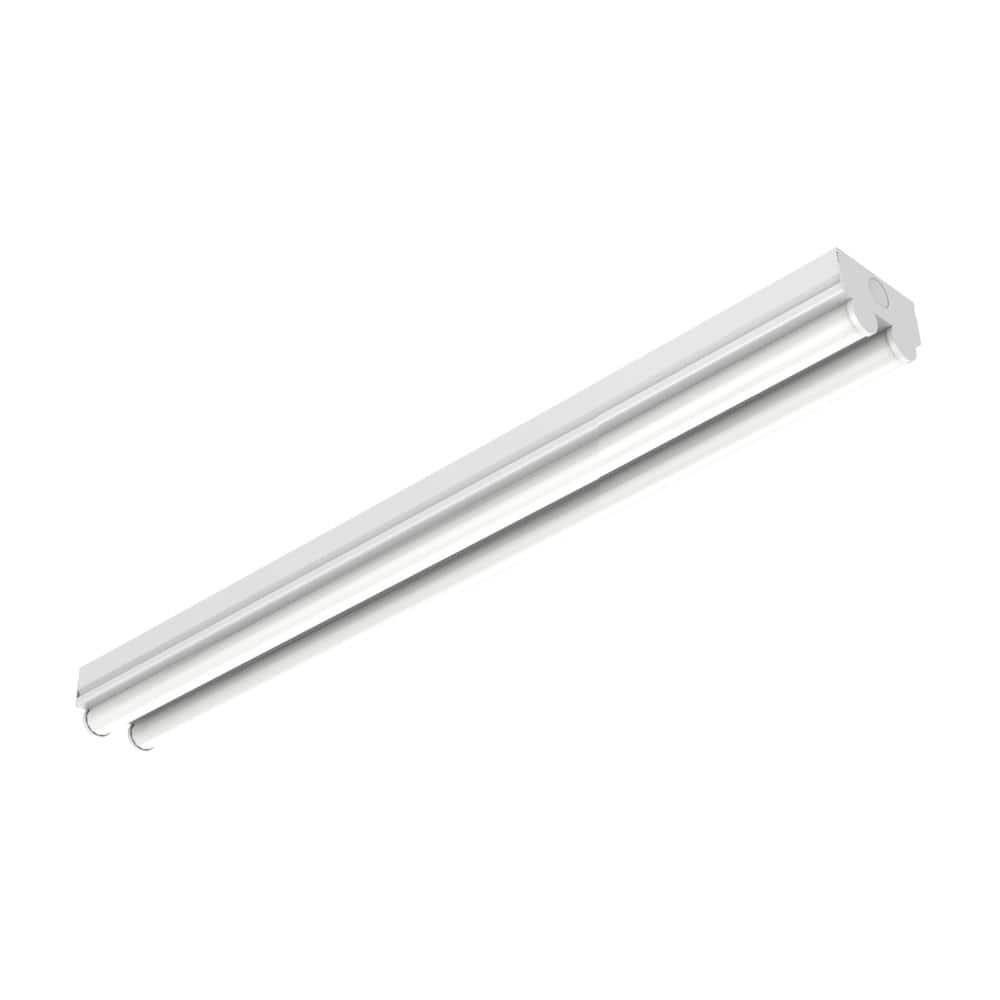 Metalux 8 ft. 2-Light Linear White Integrated LED Garage/Residential Strip Light with 8913 Lumens, 4000K (2)