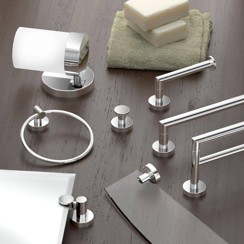 Gatco Glam 24 in. W x 32 in. H Frameless Oval Beveled Edge Bathroom Vanity Mirror in Chrome (3)