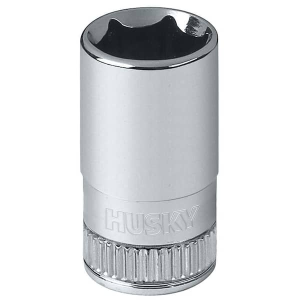 Husky 1/4 in. Drive 11 mm 6-Point Metric Standard Socket (2)