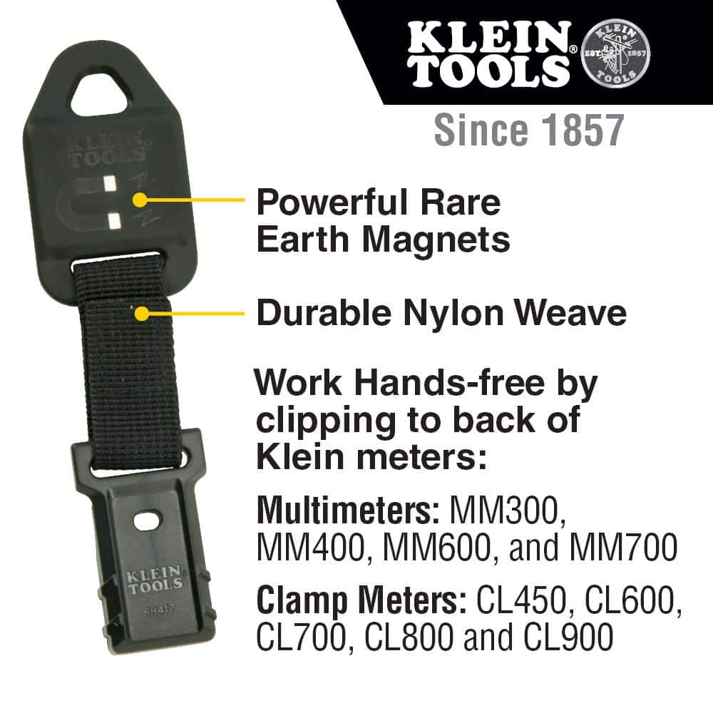 Klein Tools 600 Amp AC/DC True RMS Auto-Ranging Digital Clamp Meter with Magnetic Hanger (3)