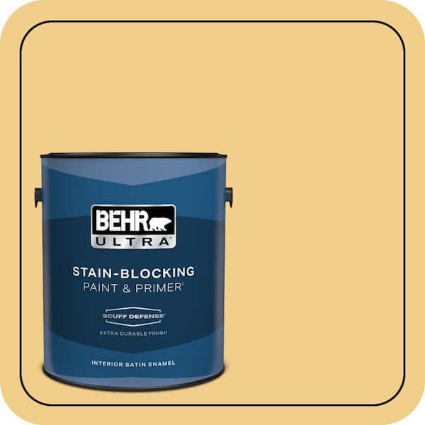 BEHR PREMIUM PLUS #360D-4 Warm Glow Flat Low Odor & Primer (2)