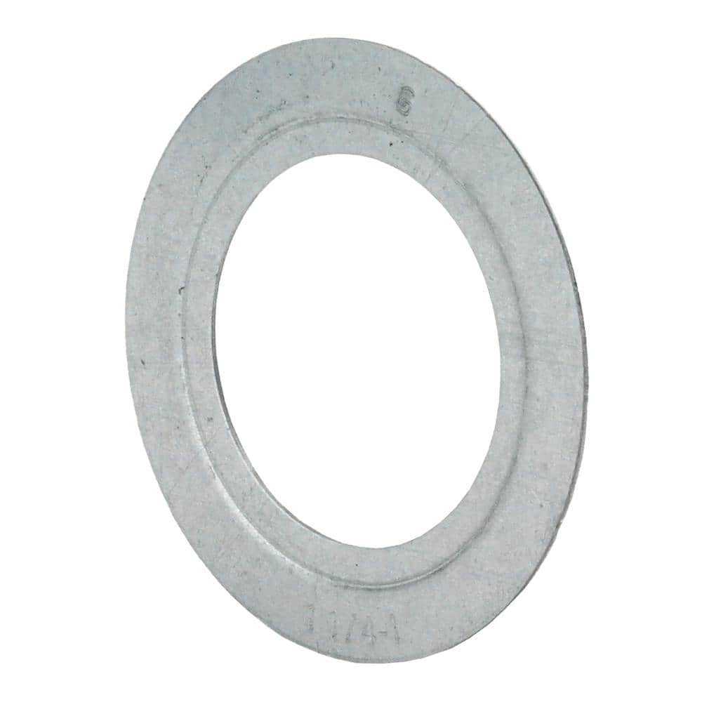 Commercial Electric 1-1/4 in. x 1 in. Rigid Metal Conduit (RMC) Reducing Washer (2-Pack) (2)