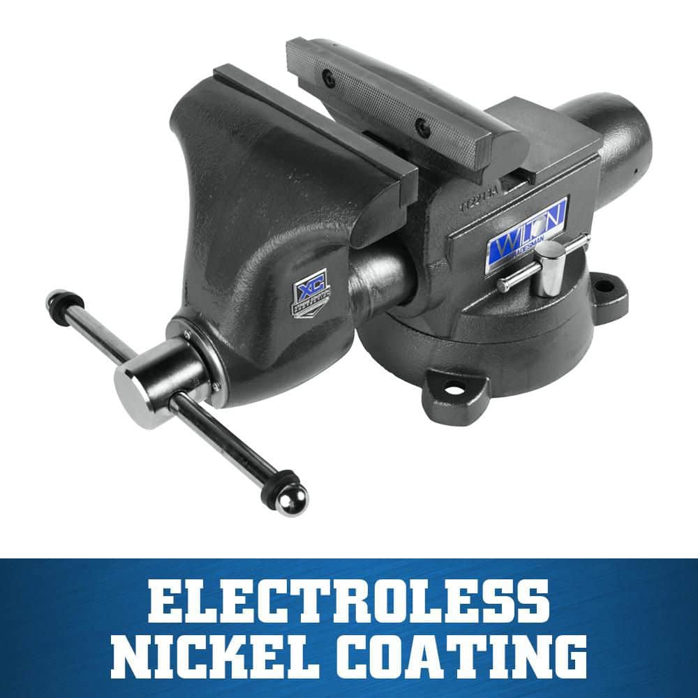 Wilton Tradesman XC Vise, 8 in. Jaw Width, 6-3/4 in. Jaw Opening, 4-3/4 in. Throat Depth 1780XC (2)