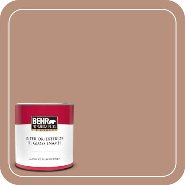 BEHR PREMIUM PLUS #BIC-16 Brandied Pears Enamel Interior/Exterior Paint & Primer Color Sample (3)