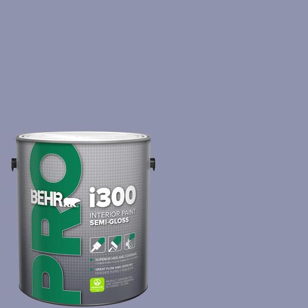 BEHR PRO 1 gal. #S560-4 Monarchy Semi-Gloss Interior Paint (2)