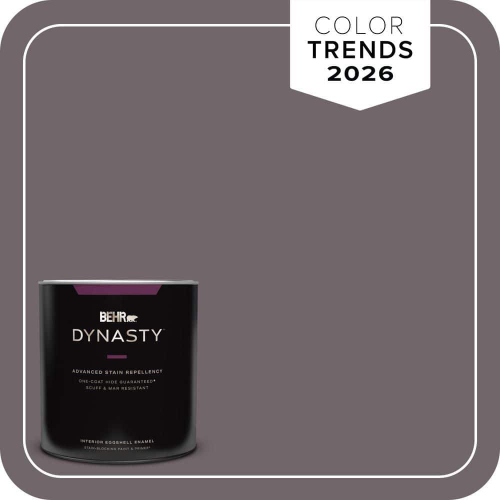 BEHR DYNASTY 1 qt. #N570-5 Curtain Call Eggshell Enamel Interior Stain-Blocking Paint and Primer