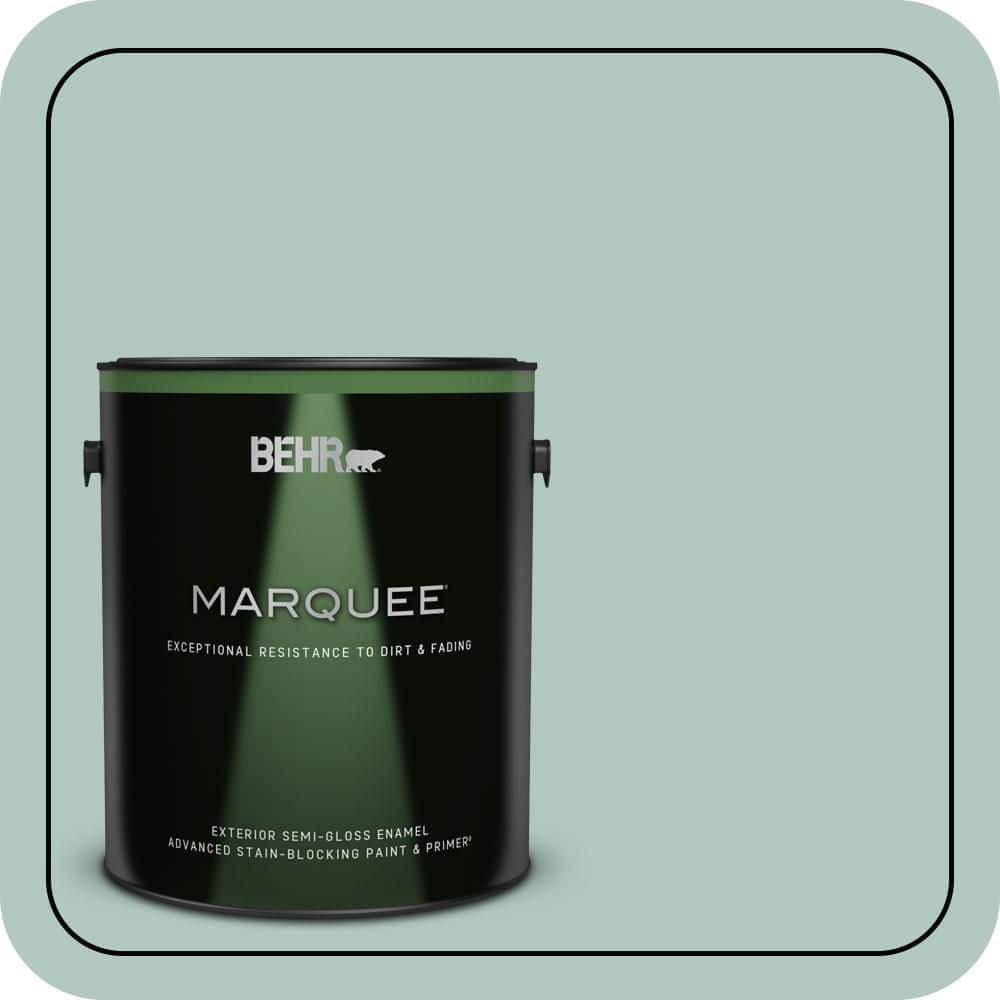 BEHR MARQUEE 1 gal. #480E-3 Marina Isle Semi-Gloss Enamel Exterior Paint & Primer