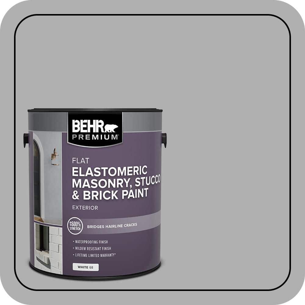 BEHR PREMIUM 1 gal. #780F-4 Sparrow Elastomeric Masonry, Stucco and Brick Exterior Paint (1)
