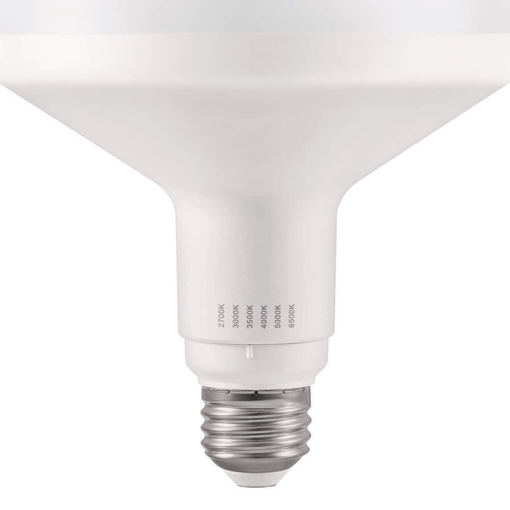 EcoSmart 75-Watt Equivalent BR40 Dimmable LED Flood Light Bulb Adjustable Base and Night Light 6 CCT (2-Pack) (4)